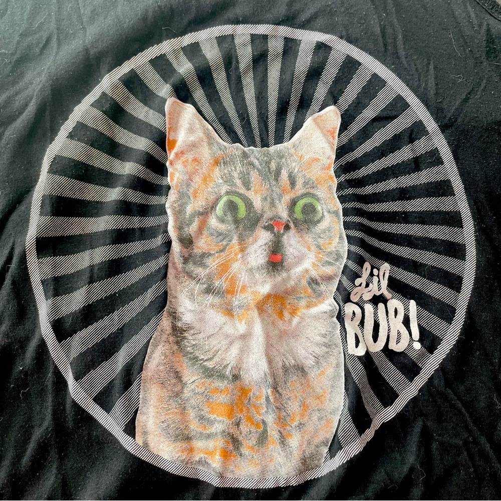 Lil Bub racerback tank top size women’s Large